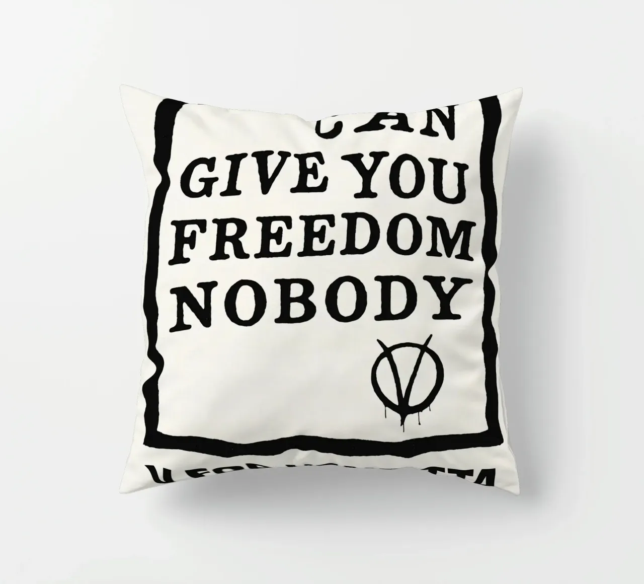 V For Vendetta Print cuscino da MoviesArt