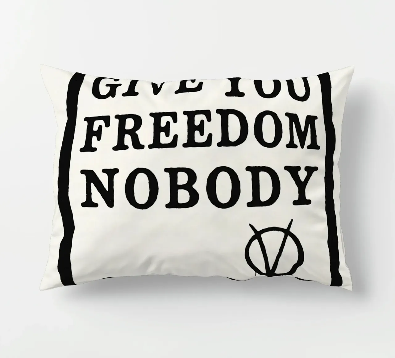 V For Vendetta Print cuscino da MoviesArt