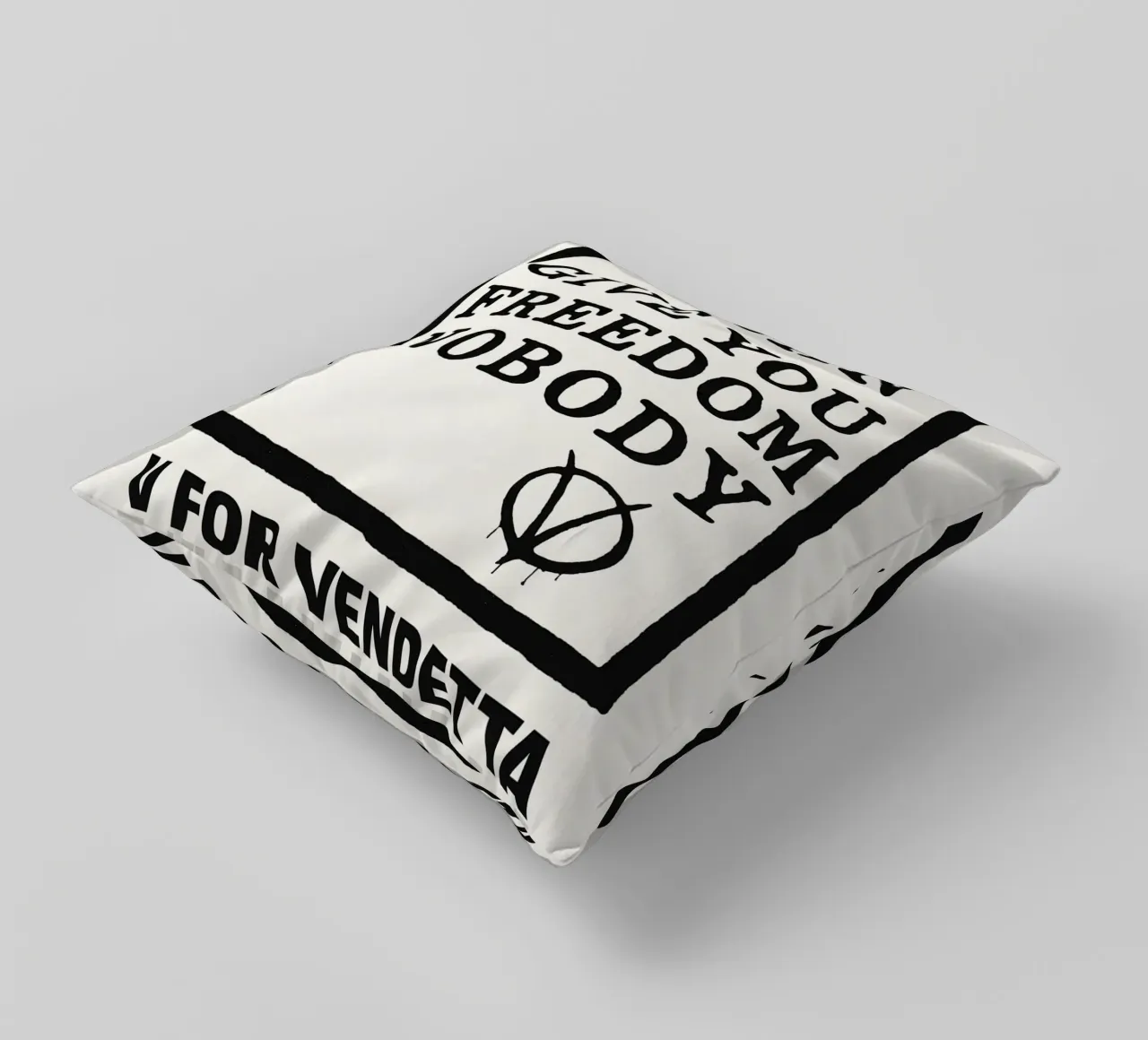 V For Vendetta Print cuscino da MoviesArt