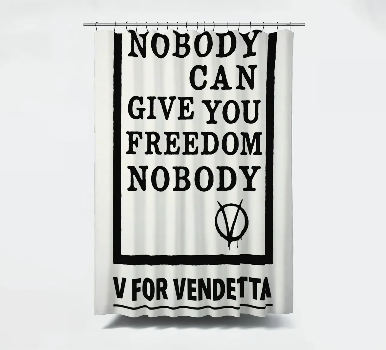 V For Vendetta Print tenda da doccia da MoviesArt