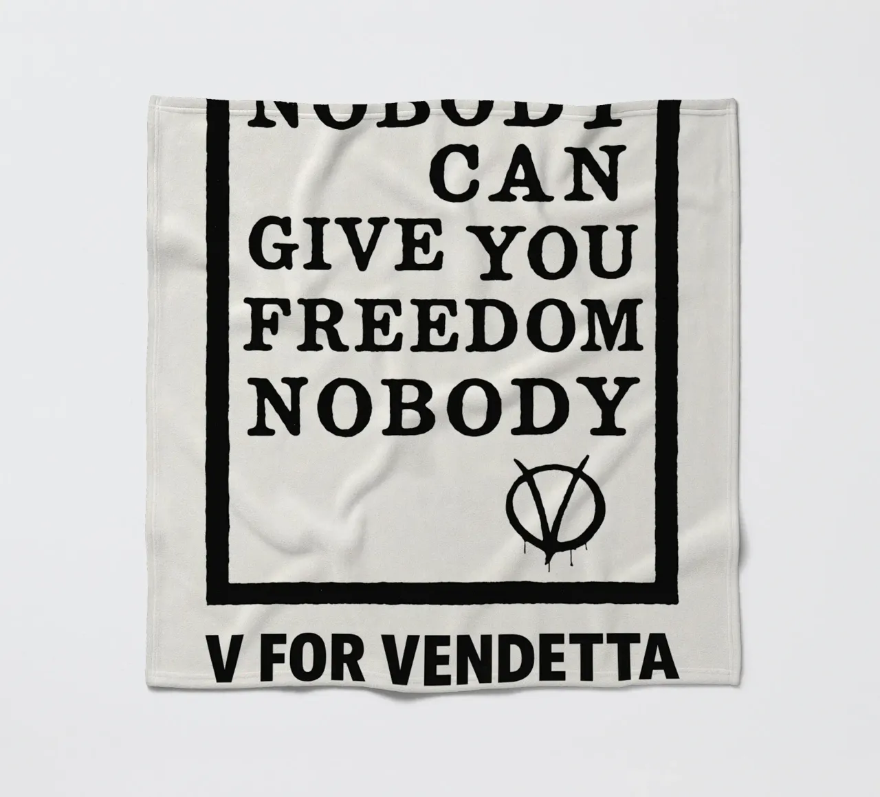 V For Vendetta Print coperta in pile da MoviesArt