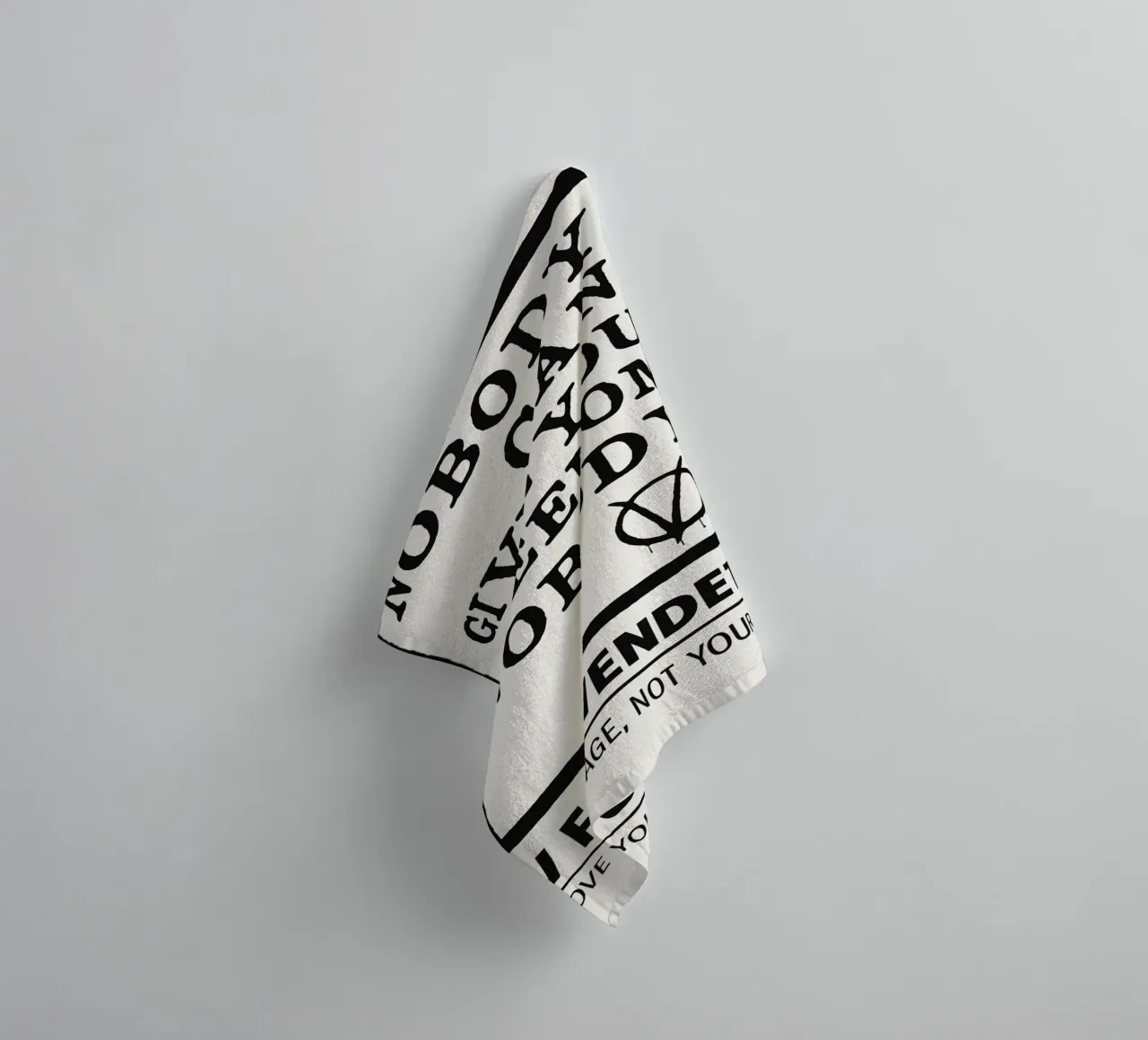 V For Vendetta Print asciugamano da bagno da MoviesArt