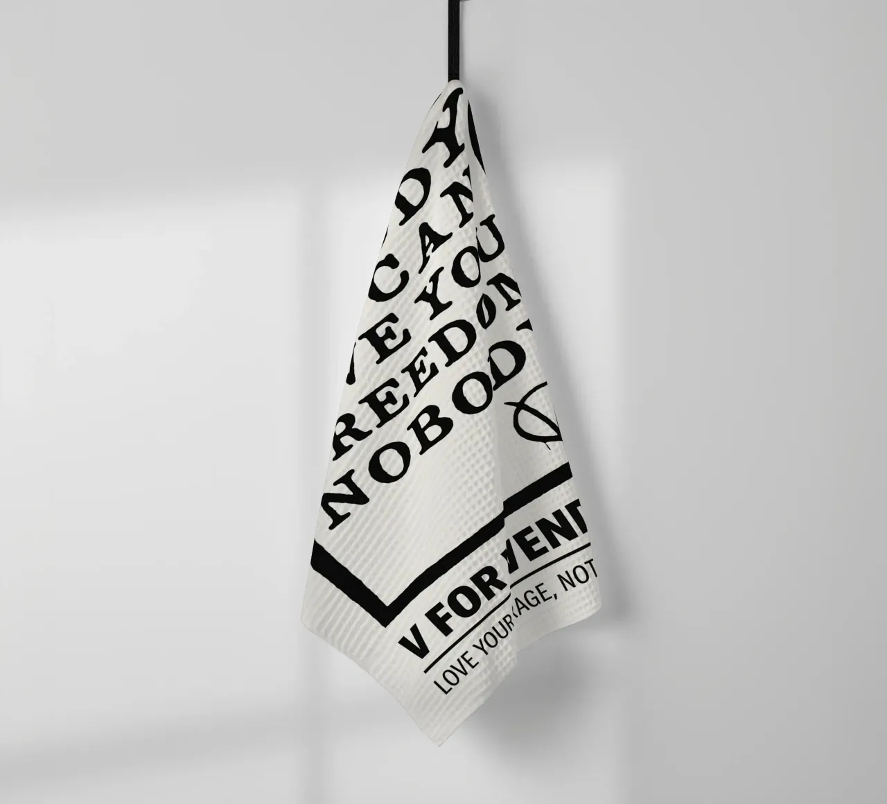 V For Vendetta Print torchon de MoviesArt