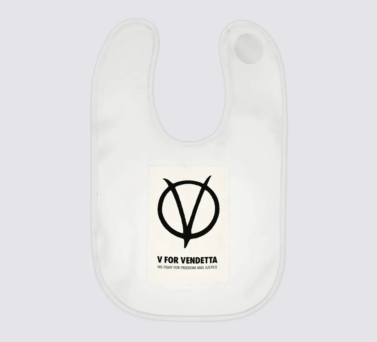 V For Vendetta Print bavaglino da MoviesArt