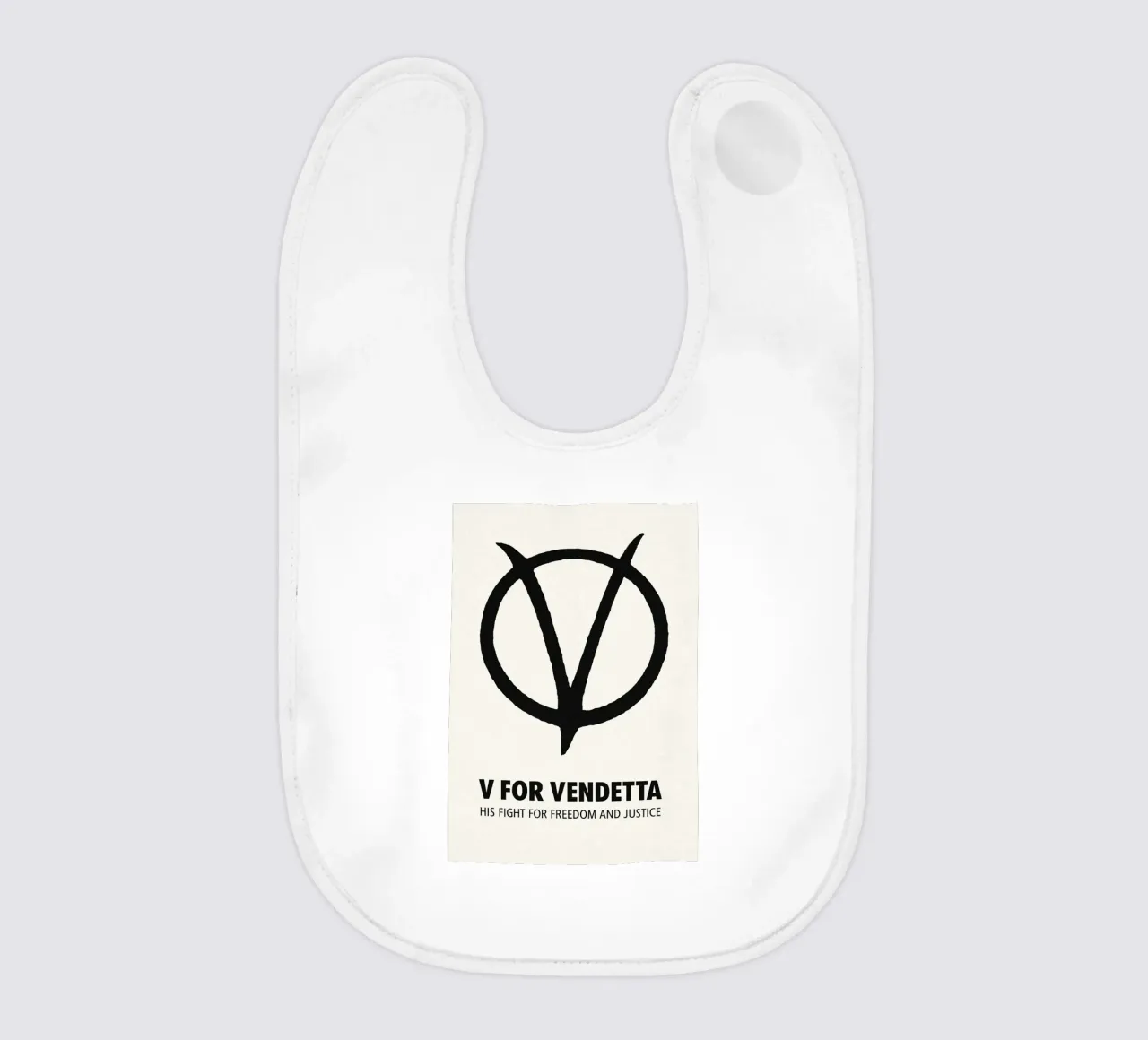 V For Vendetta Print bavaglino da MoviesArt