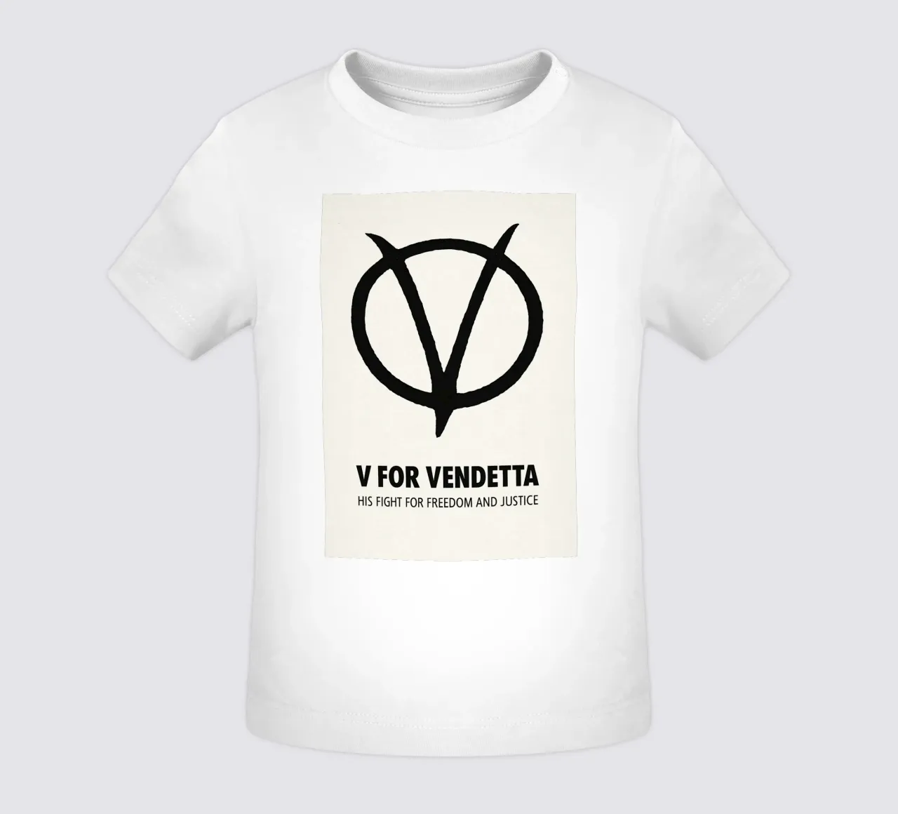 V For Vendetta Print maglietta neonato da MoviesArt