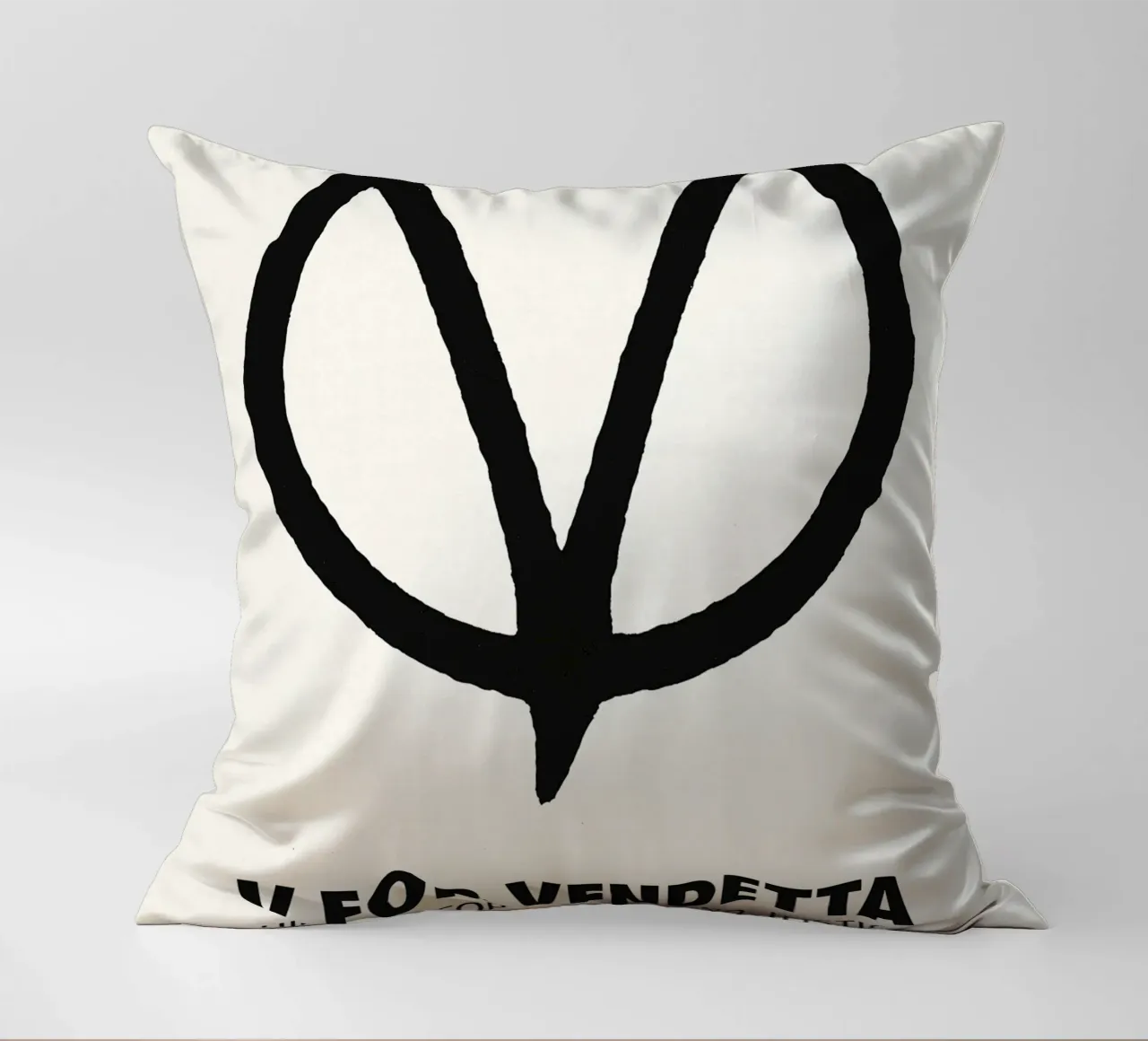 V For Vendetta Print cuscino da MoviesArt