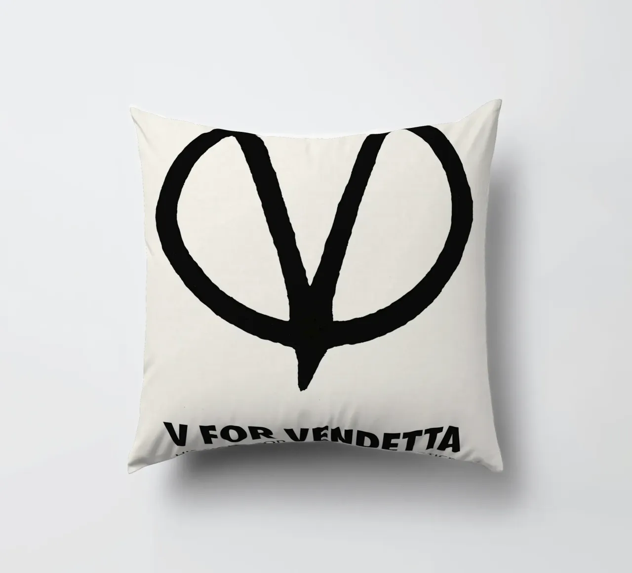 V For Vendetta Print cuscino da MoviesArt