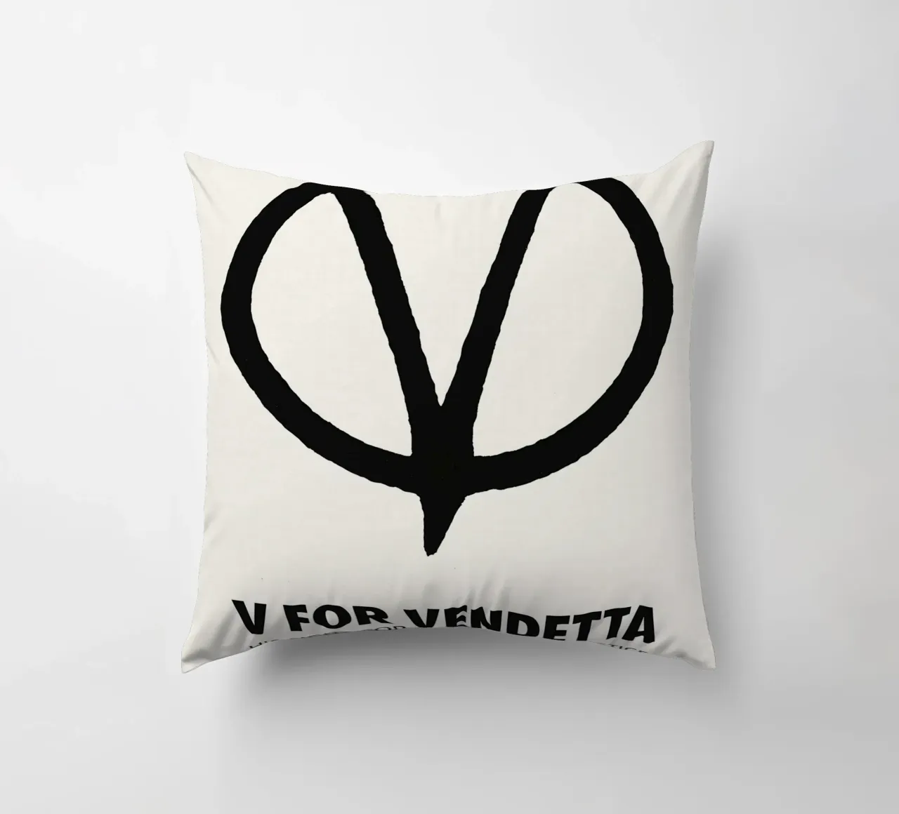 V For Vendetta Print cuscino da MoviesArt