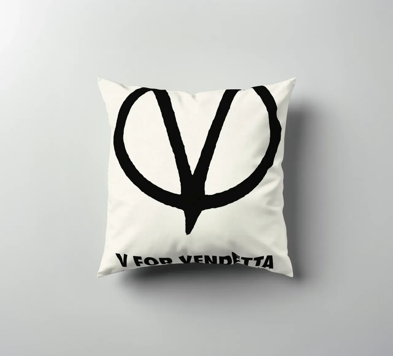 V For Vendetta Print cuscino da MoviesArt
