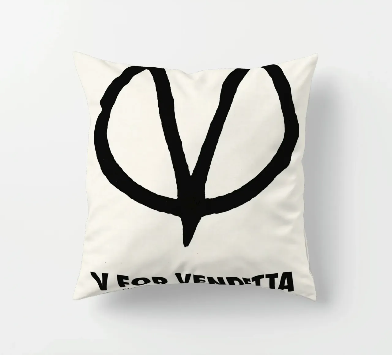 V For Vendetta Print cuscino da MoviesArt