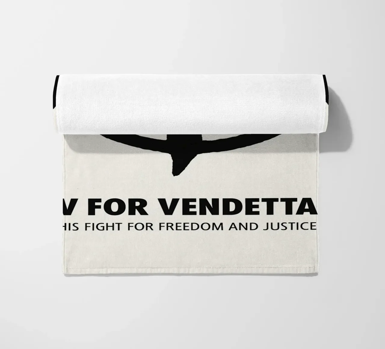 V For Vendetta Print telo mare da MoviesArt