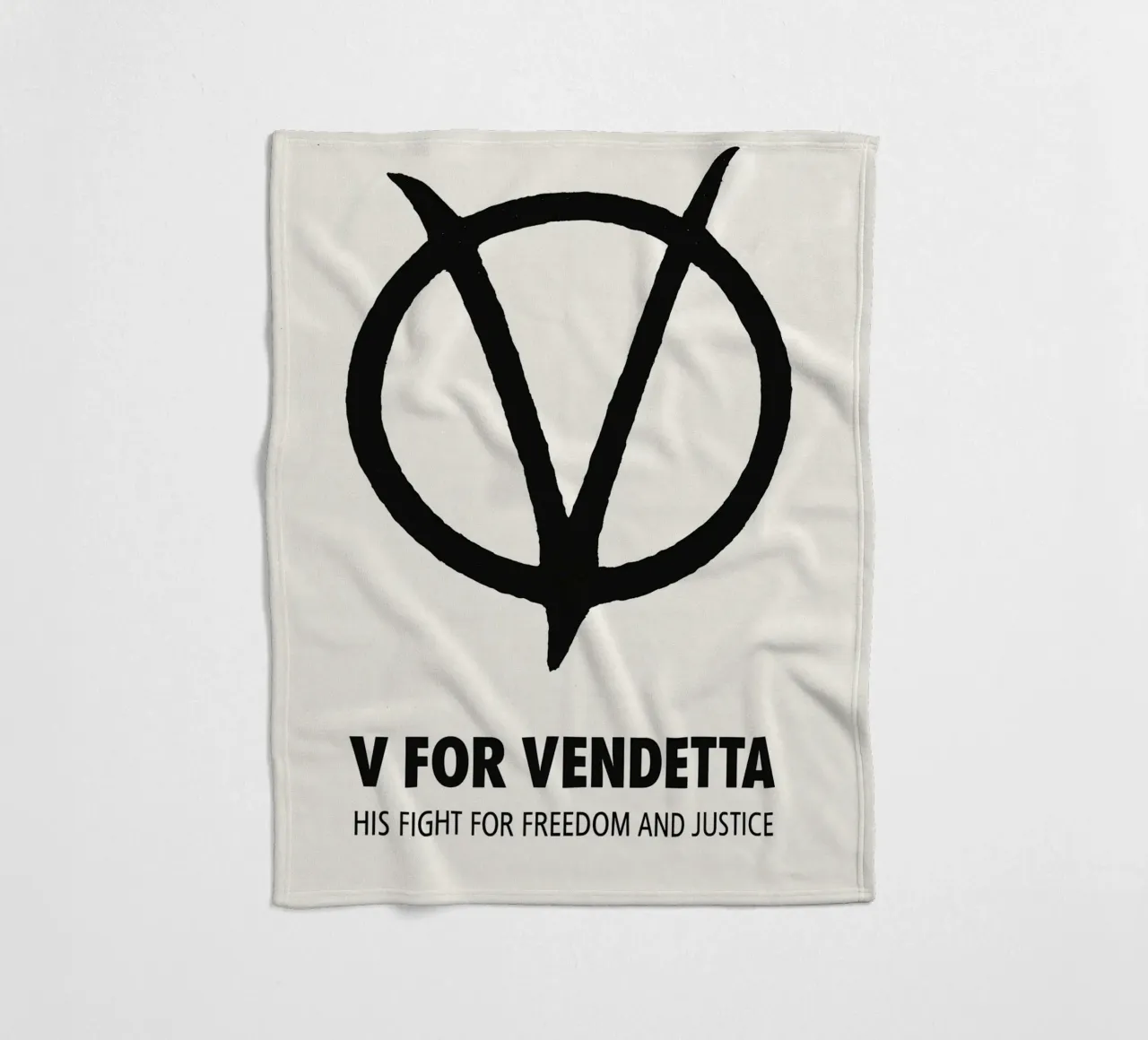 V For Vendetta Print coperta in pile da MoviesArt