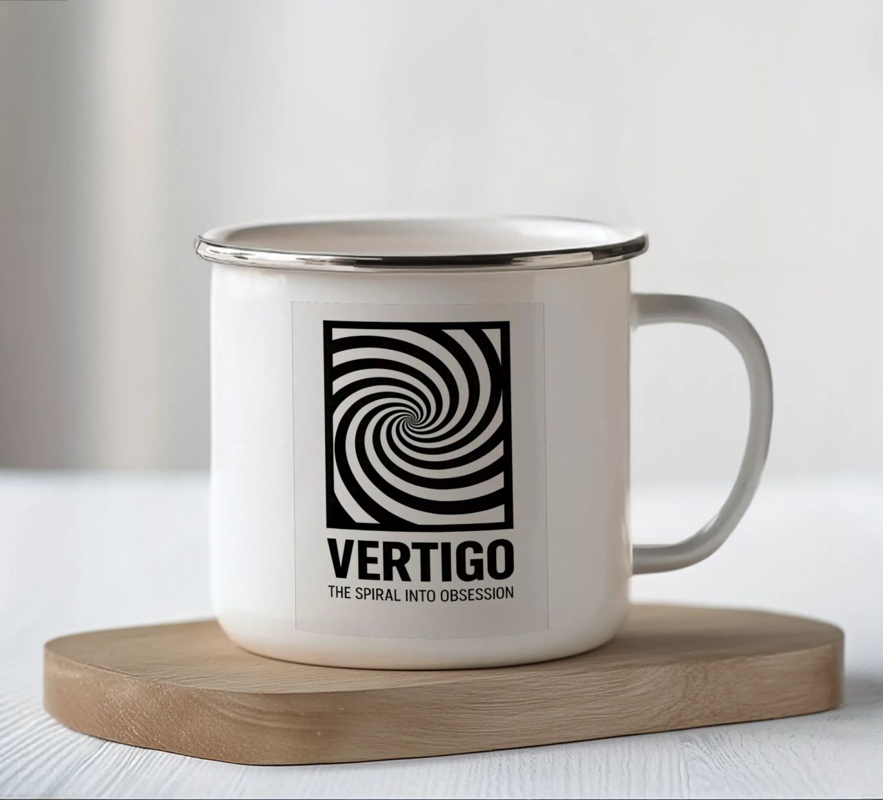 Vertigo Print tazza in smalto da MoviesArt