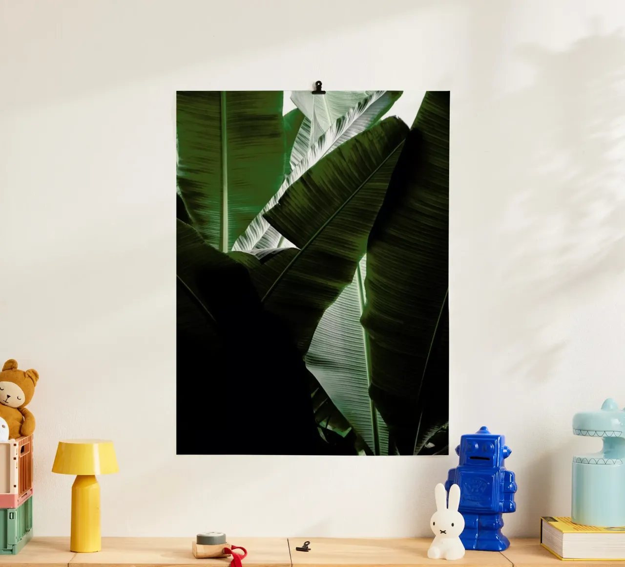 Banana Beach Palm Boogy Poster von Studio Nahili