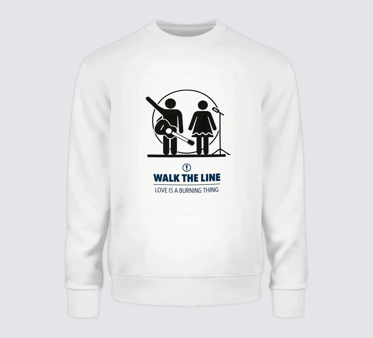 Walk The Line Print felpa da MoviesArt