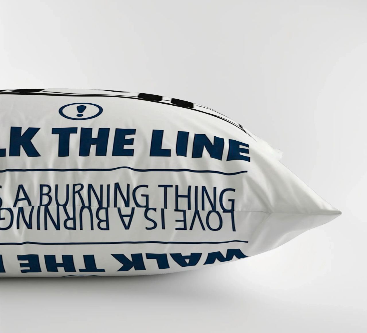 Walk The Line Print cuscino da MoviesArt