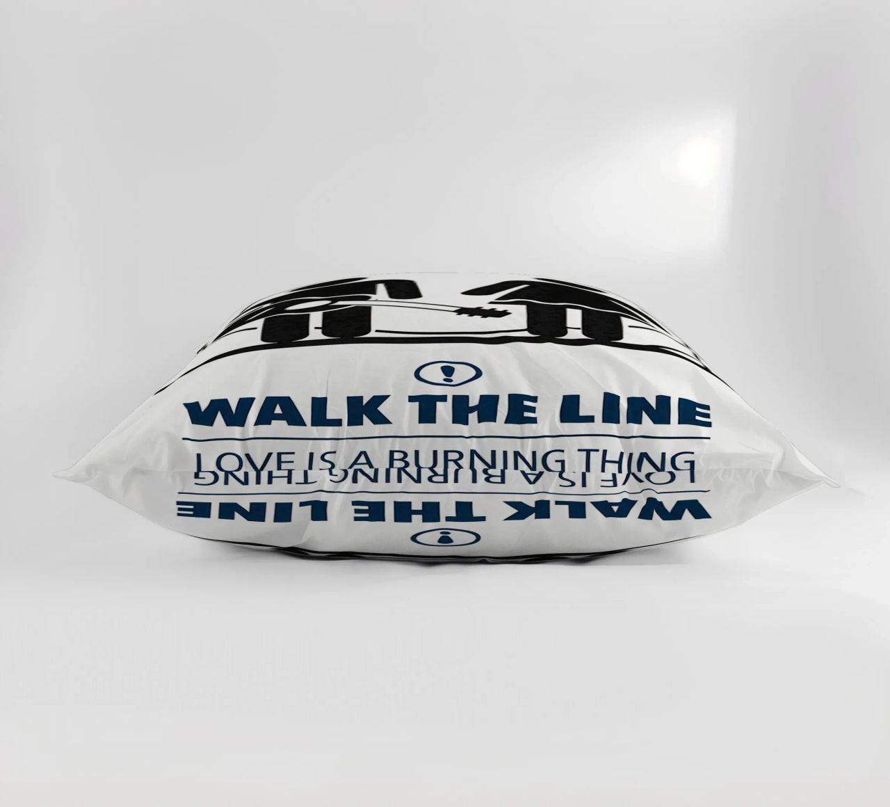 Walk The Line Print cuscino da MoviesArt