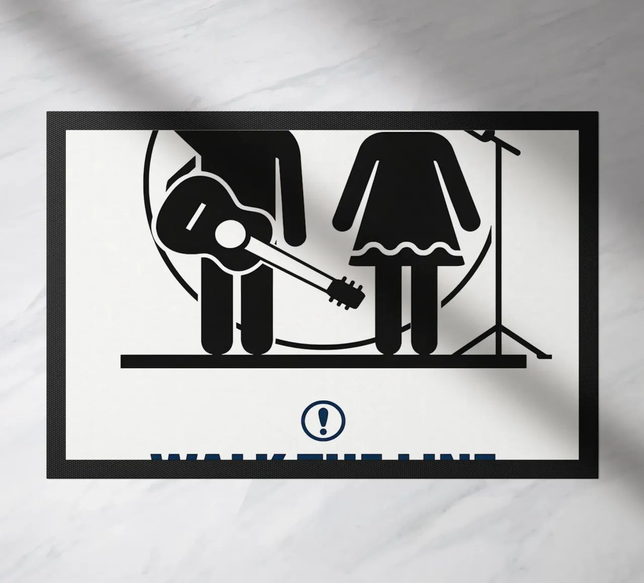 Walk The Line Print zerbino da MoviesArt