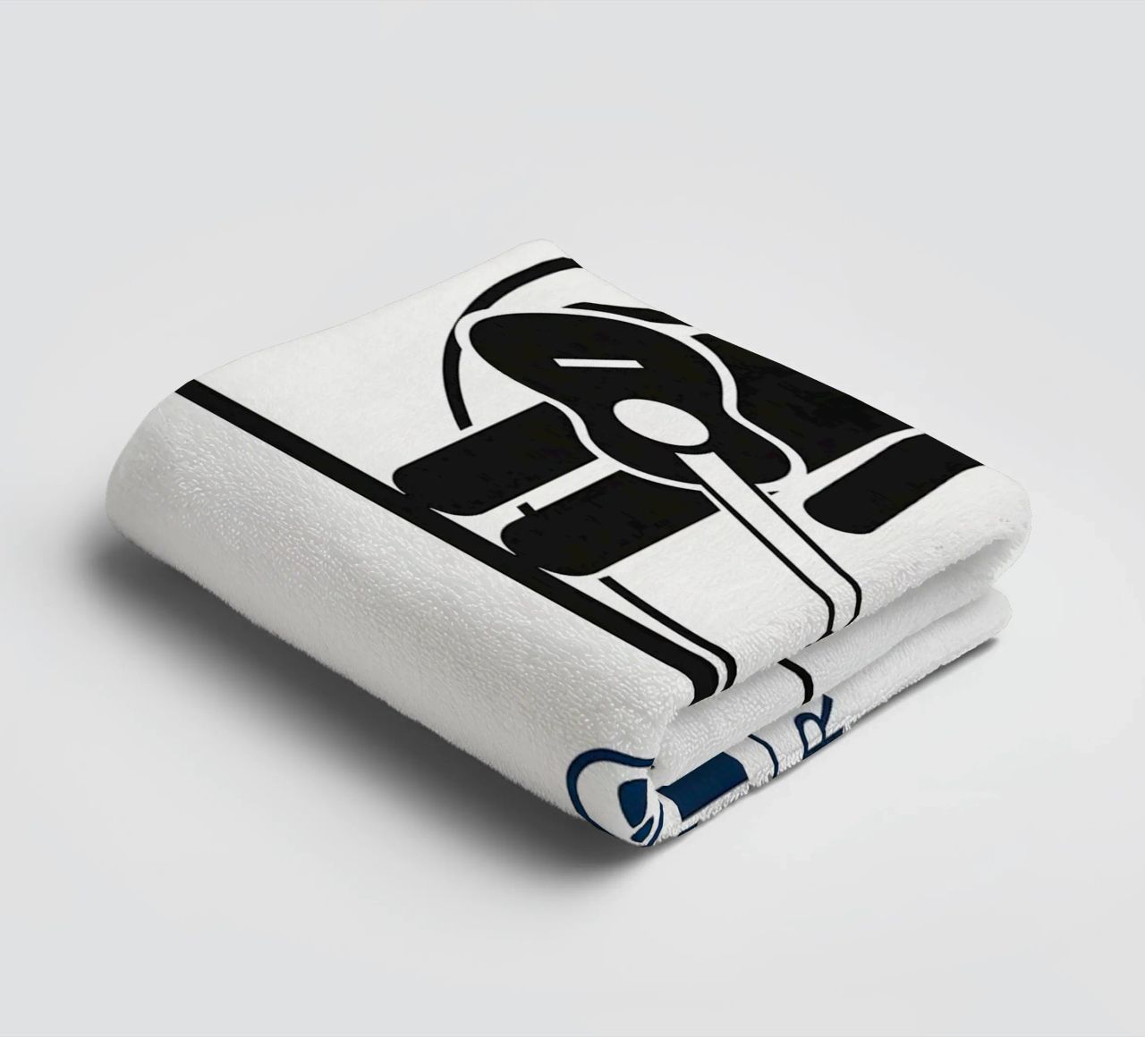 Walk The Line Print asciugamano da bagno da MoviesArt