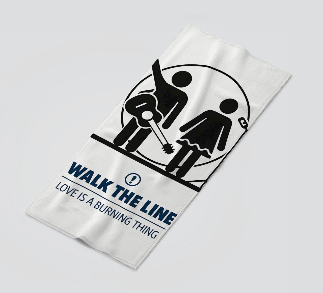 Walk The Line Print telo mare da MoviesArt