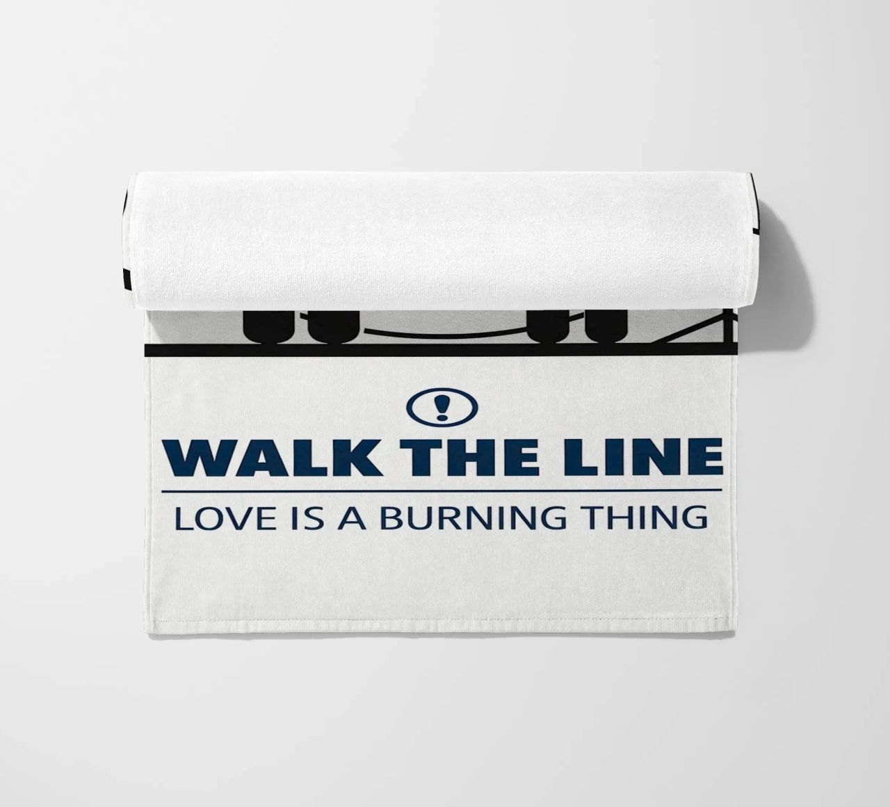 Walk The Line Print telo mare da MoviesArt