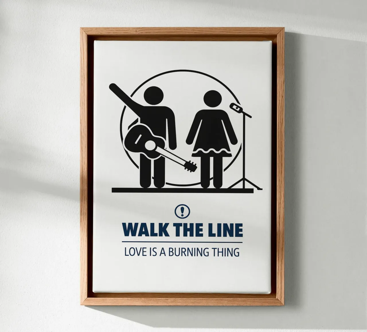 Walk The Line Print tela da MoviesArt