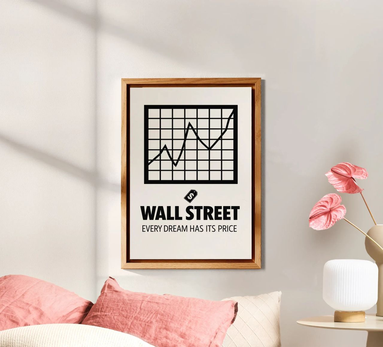 Wall Street Print Forex-Platte von MoviesArt