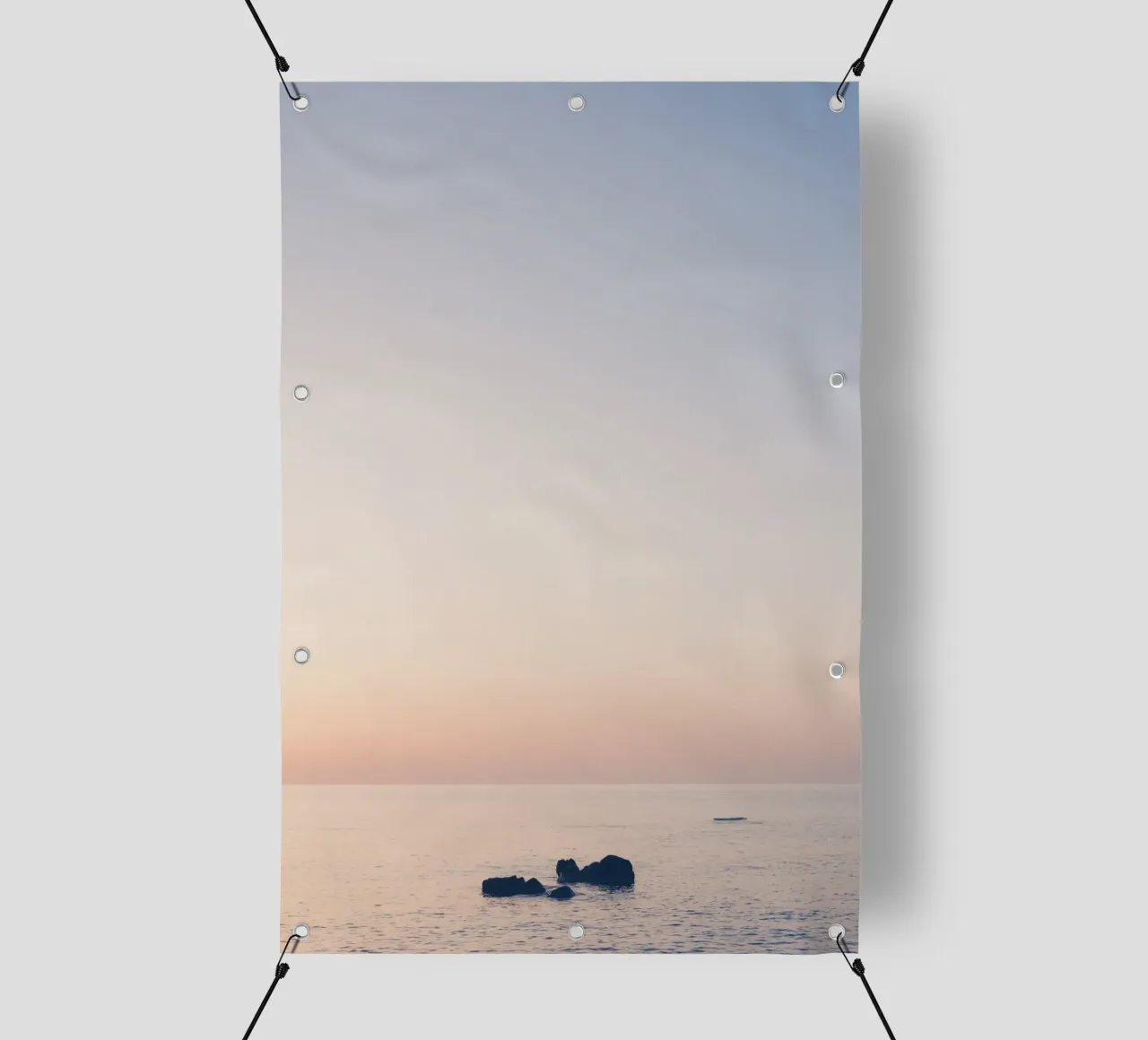 Sunset in the Mediterranean Sea telo in pvc da photolovers