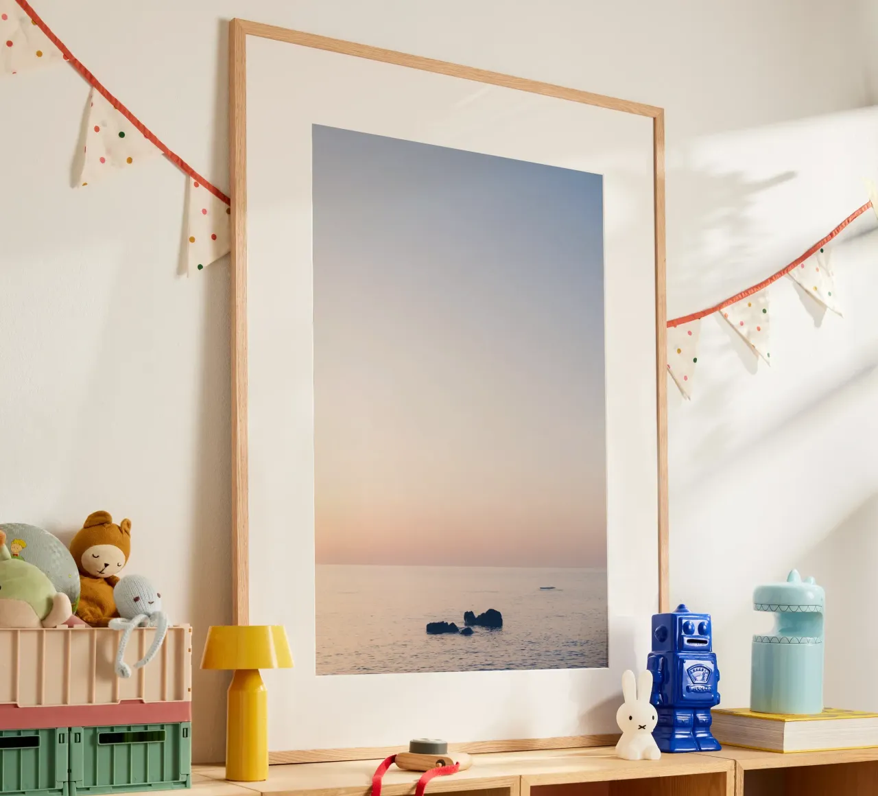 Sunset in the Mediterranean Sea carta hahnemühle da photolovers