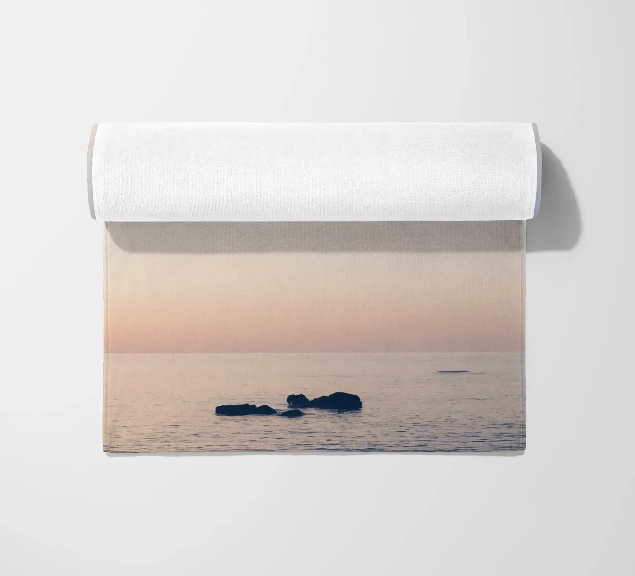 Sunset in the Mediterranean Sea telo mare da photolovers