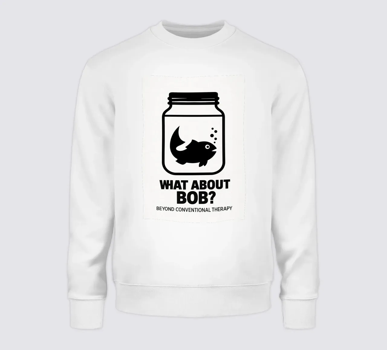 What About Bob Print sweatshirt van MoviesArt
