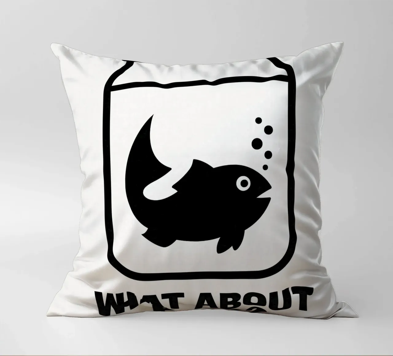 What About Bob Print cuscino da MoviesArt