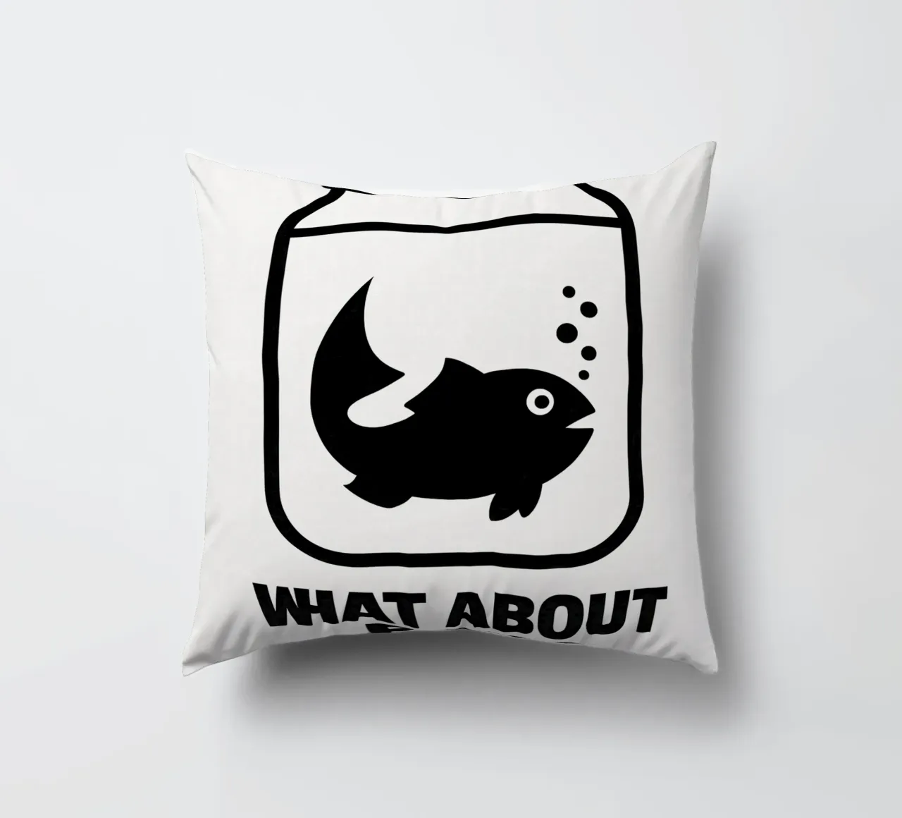 What About Bob Print cuscino da MoviesArt