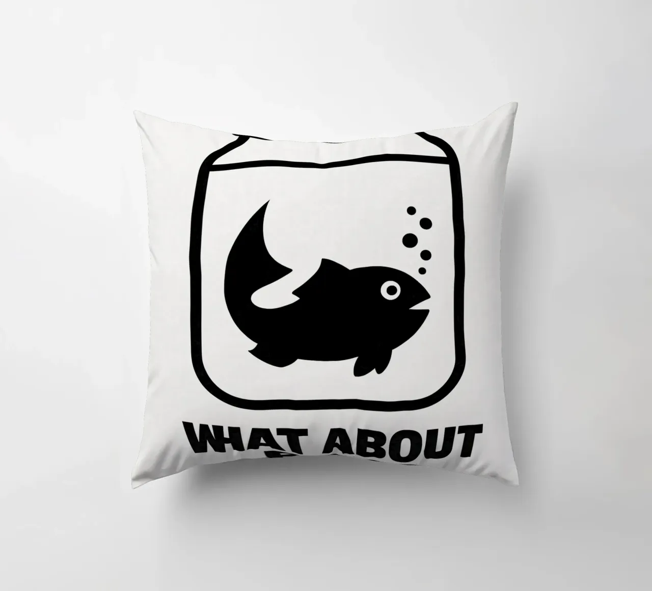 What About Bob Print cuscino da MoviesArt