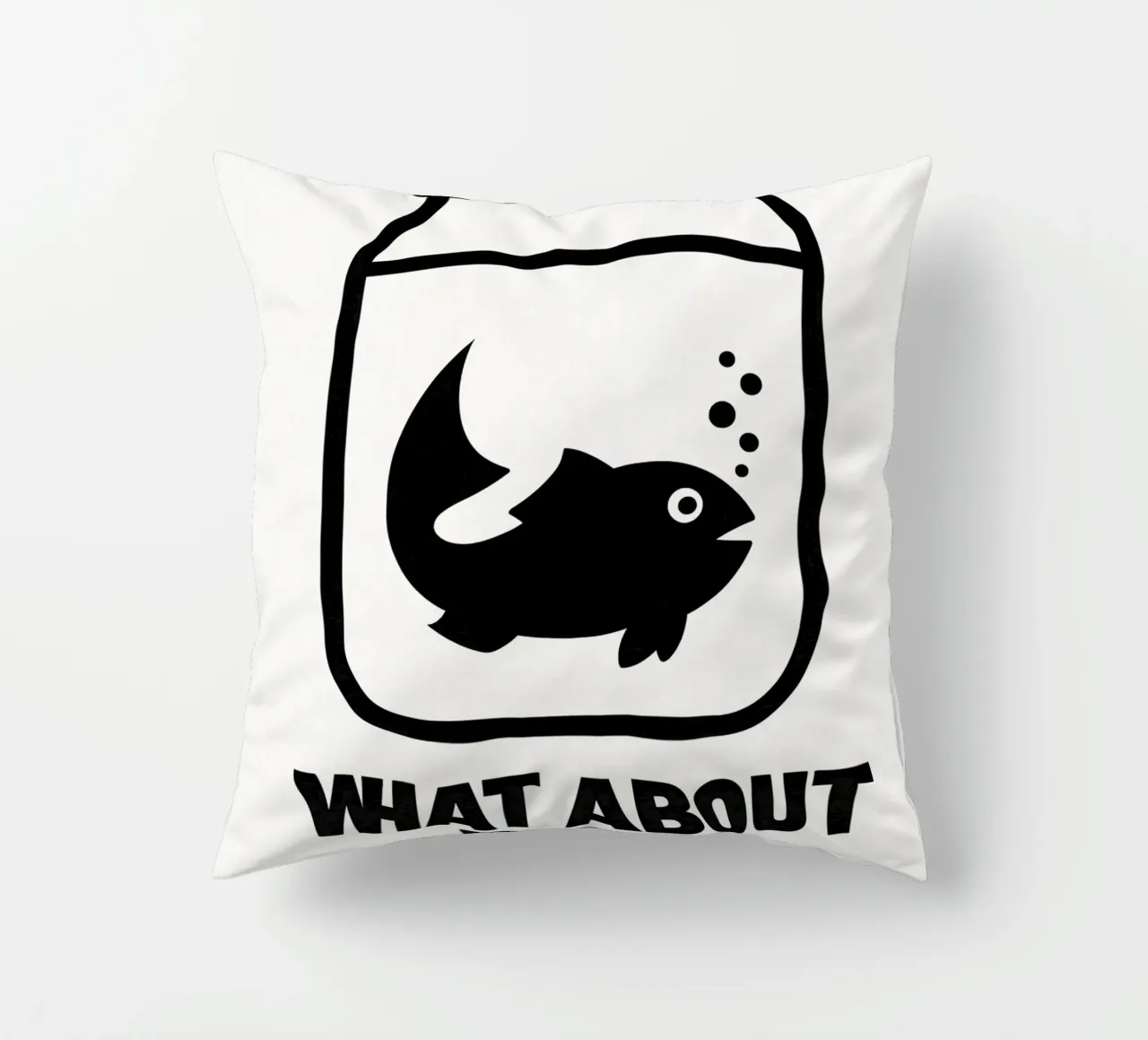 What About Bob Print kussen van MoviesArt