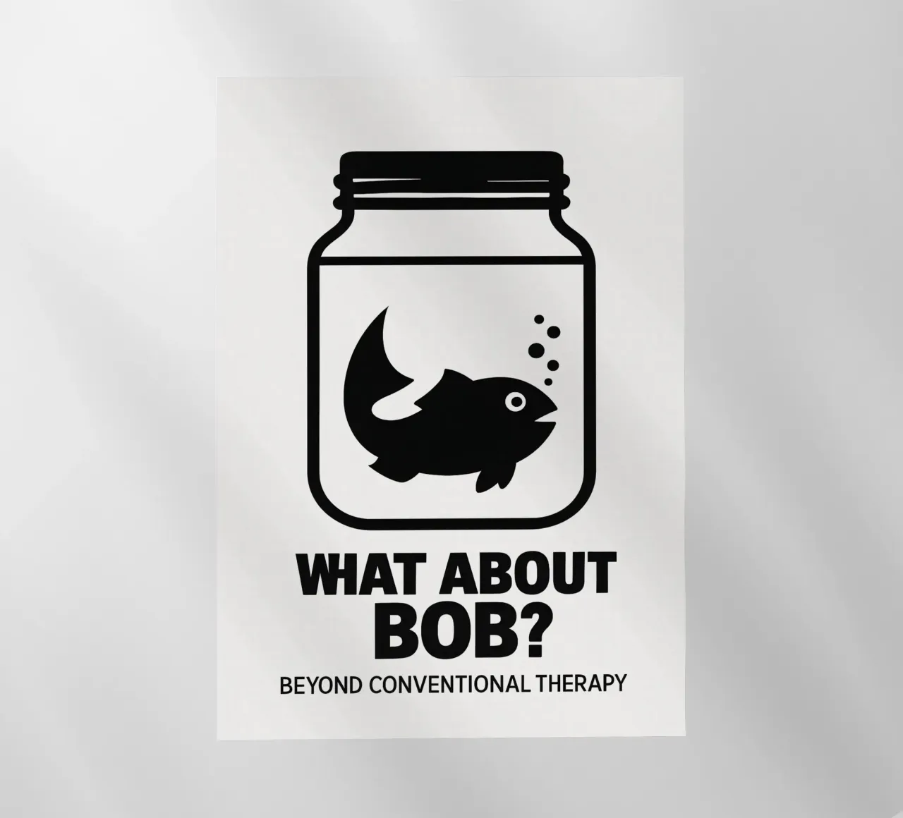 What About Bob Print Backlit Folie von MoviesArt