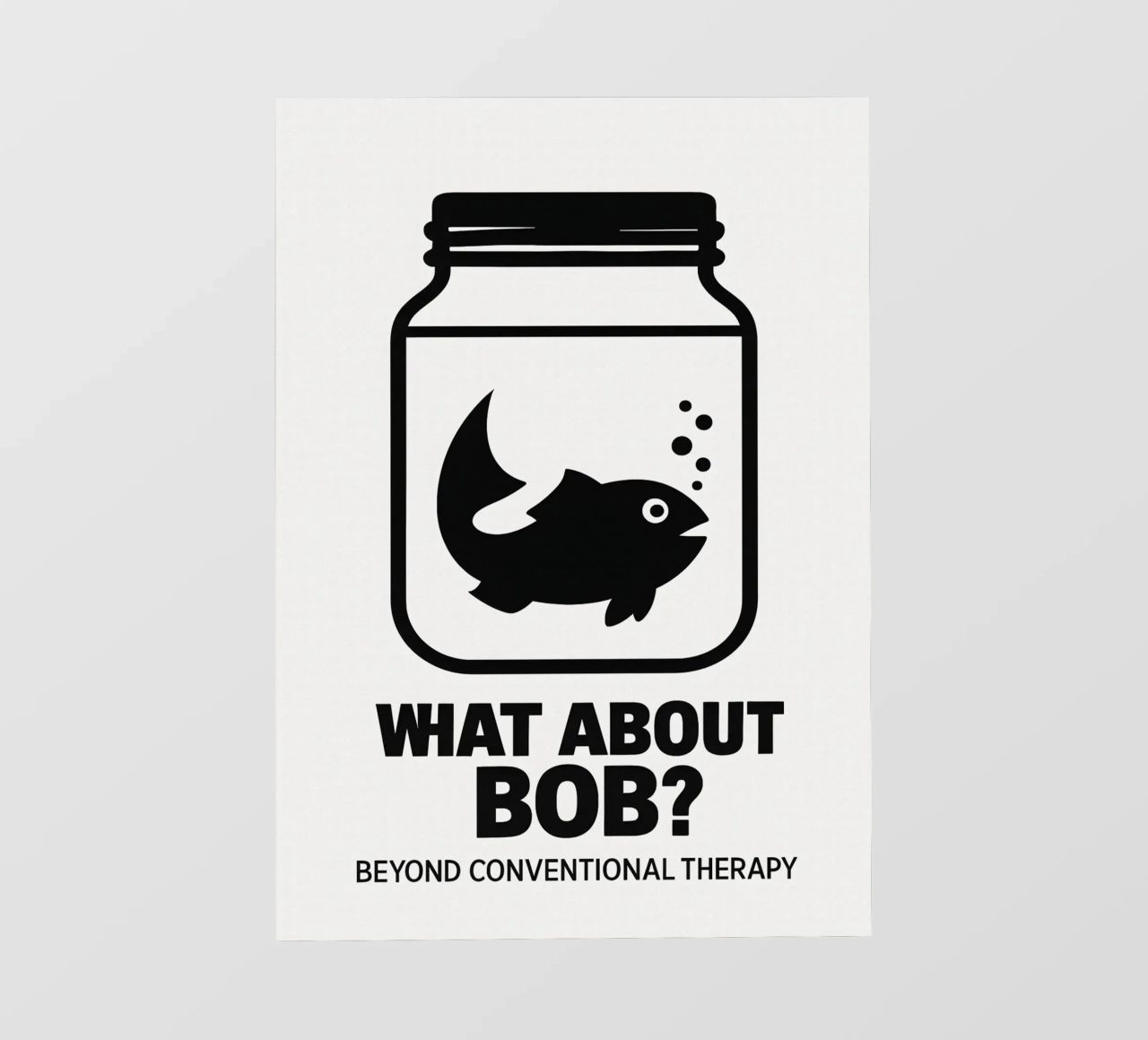 What About Bob Print pellicola backlit da MoviesArt