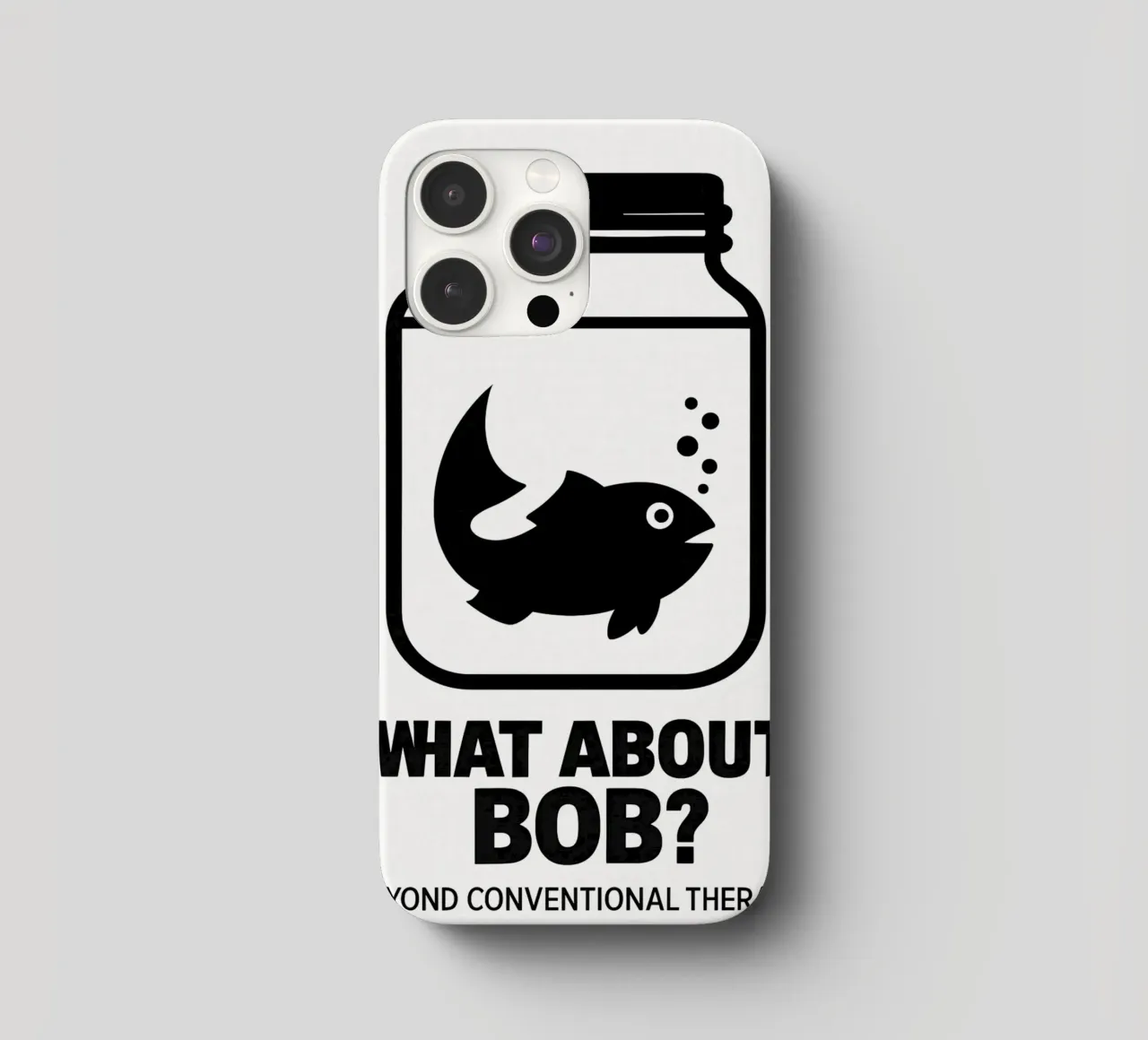 What About Bob Print cover iphone da MoviesArt