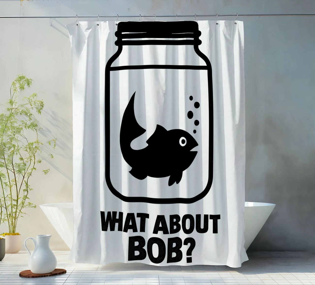 What About Bob Print tenda da doccia da MoviesArt