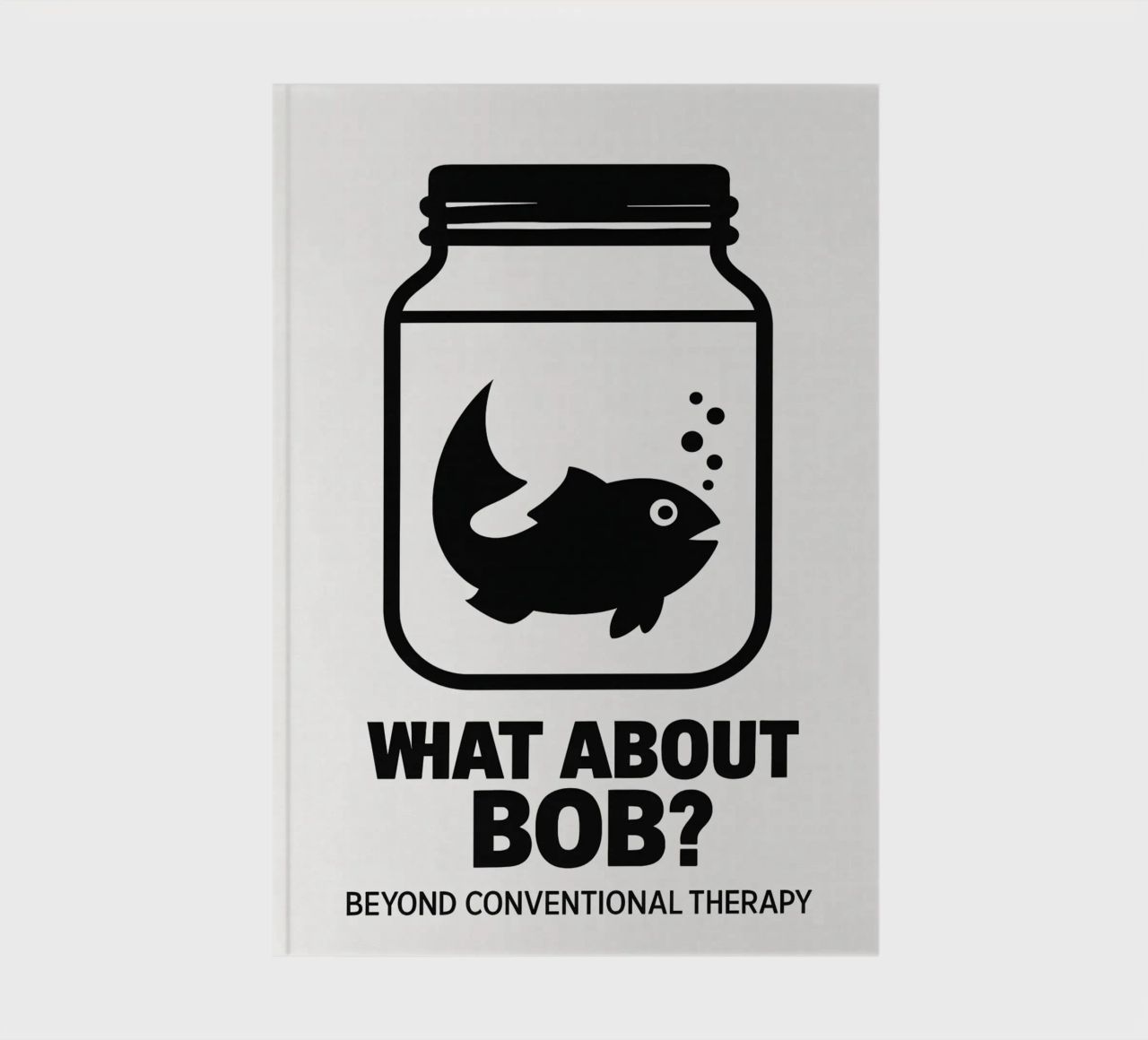 What About Bob Print notebook by MoviesArt