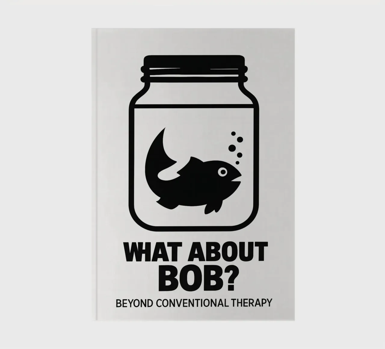 What About Bob Print notebook by MoviesArt