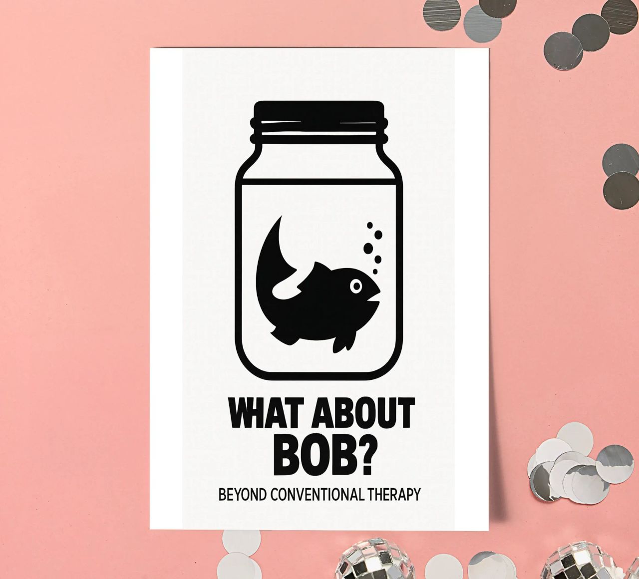 What About Bob Print foglio adesivo da MoviesArt
