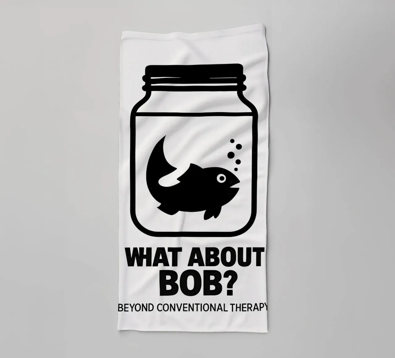 What About Bob Print asciugamano da bagno da MoviesArt