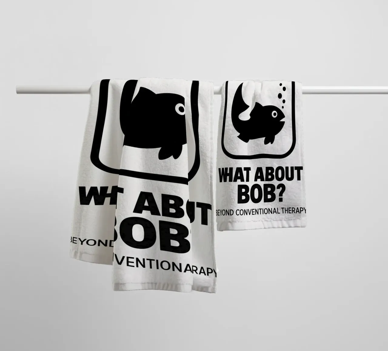 What About Bob Print asciugamano da bagno da MoviesArt