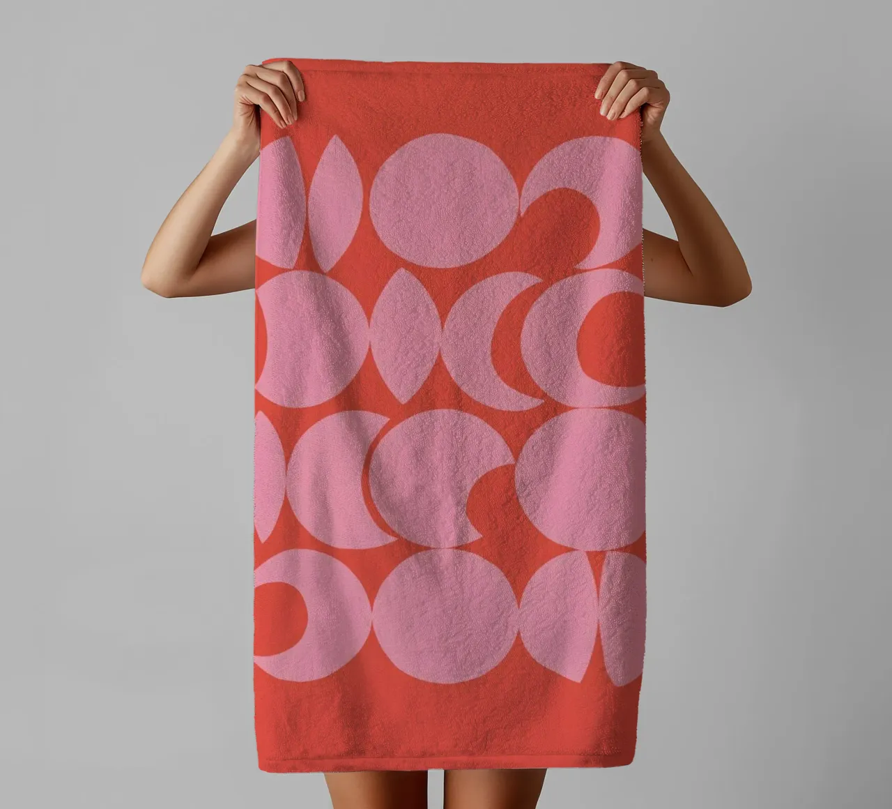 Moody Moons towel by Pure