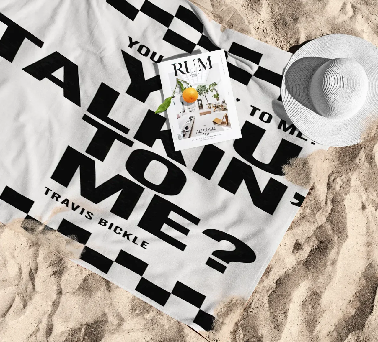 You Talkin' To Me Print telo mare da MoviesArt