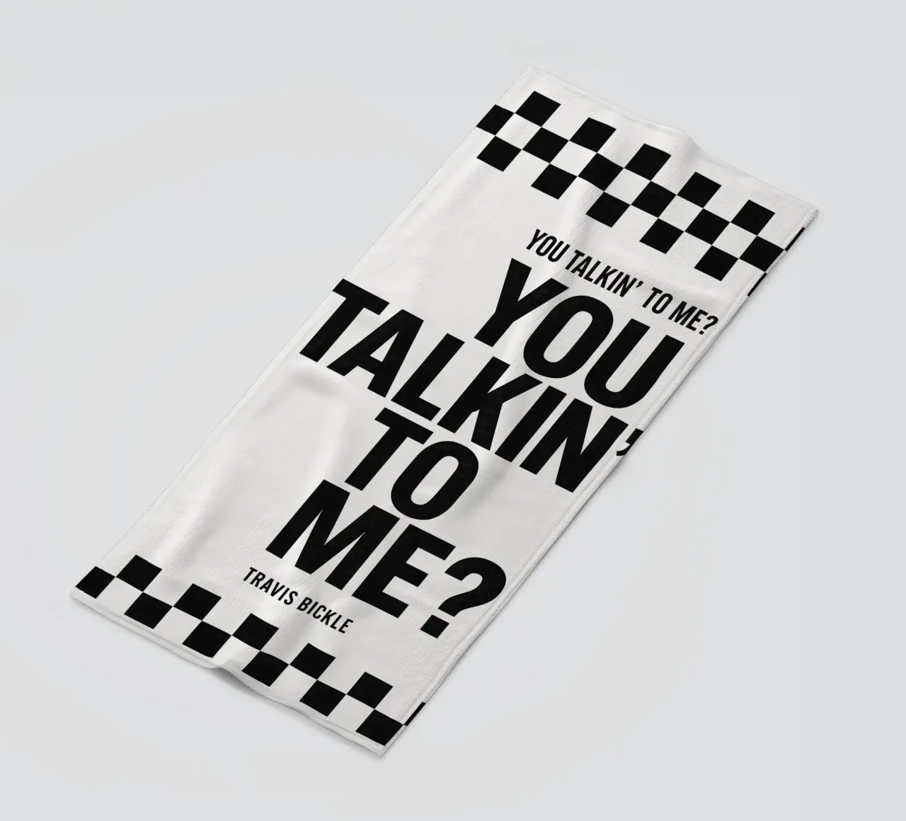 You Talkin' To Me Print telo mare da MoviesArt
