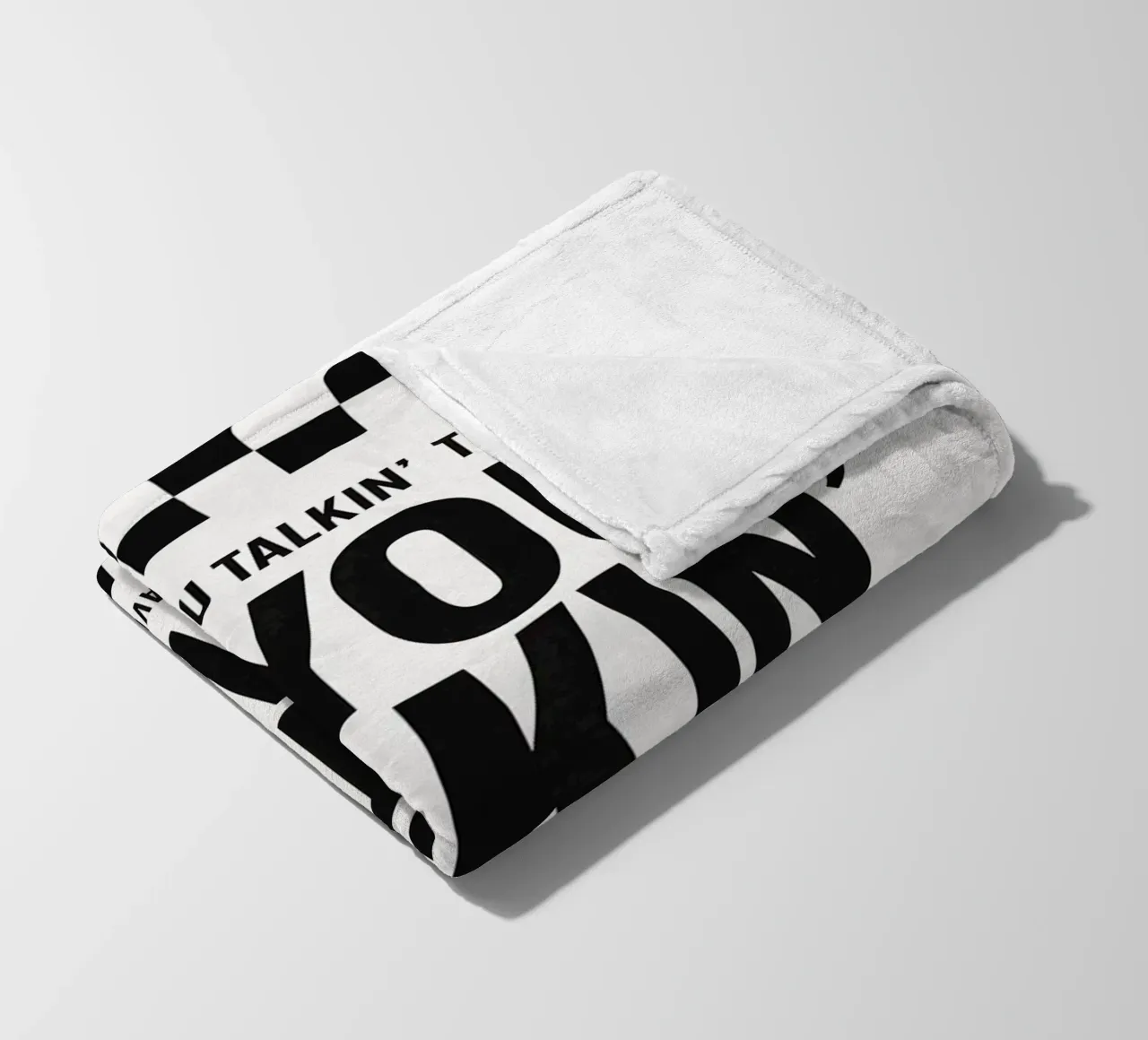 You Talkin' To Me Print coperta in pile da MoviesArt