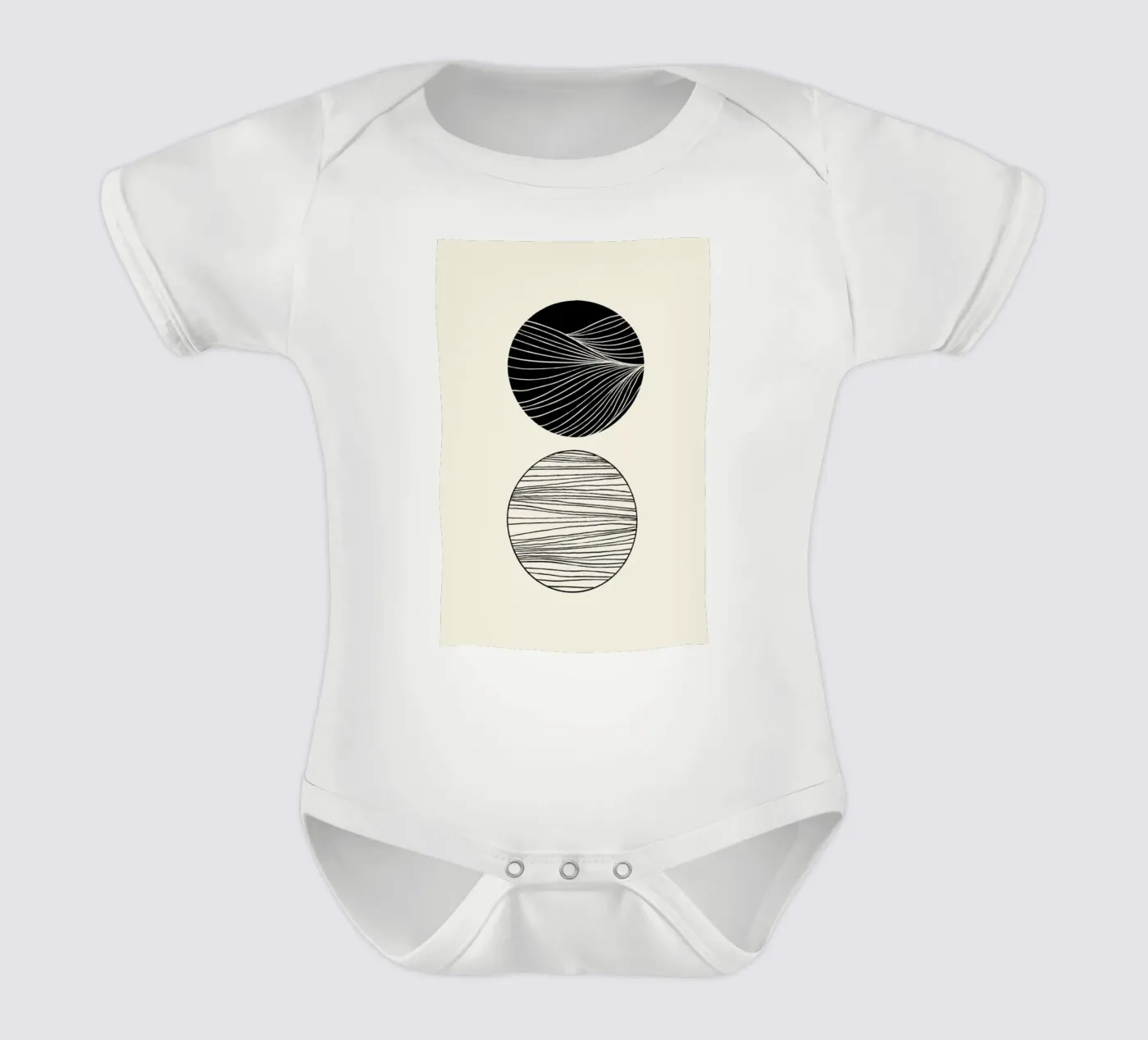 Two Spheres body bébé de Graphite